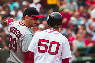 professional baseball players